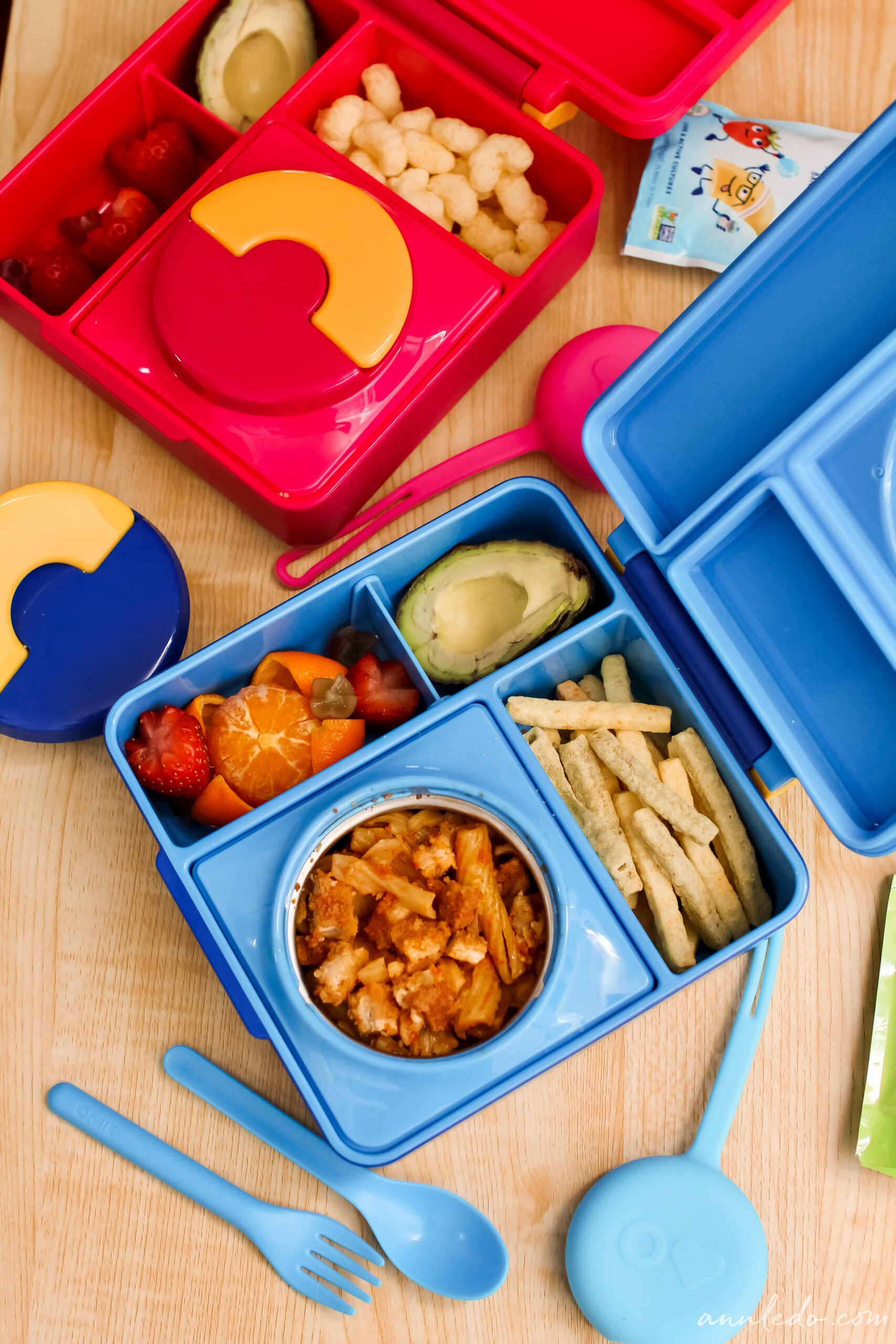 Omiebox Bento Lunch Box // Kids Lunch Box Ideas - Ann Le Do